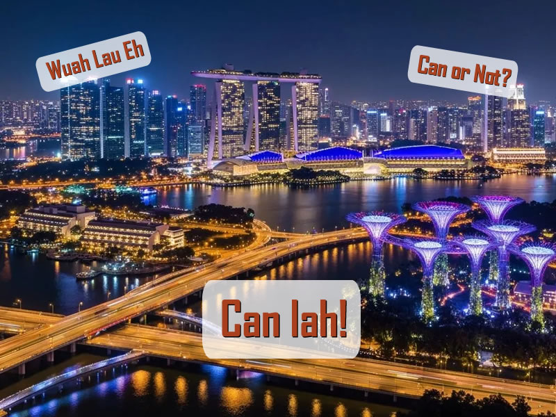 We are Singapore. We communicate efficiently.